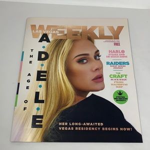 Las Vegas Weekly Adele magazine thin book for fans collector’s item new